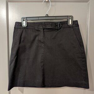 JCREW casual black skirt